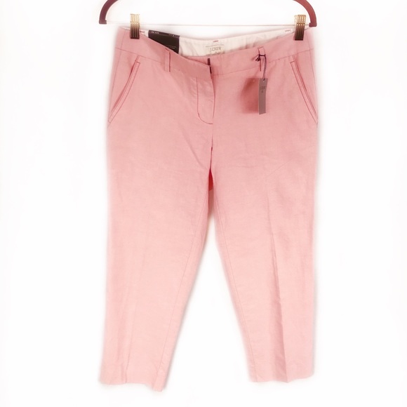 J. Crew Pink Skimmer/City Fit Petite Pants size 6 - Picture 3 of 8